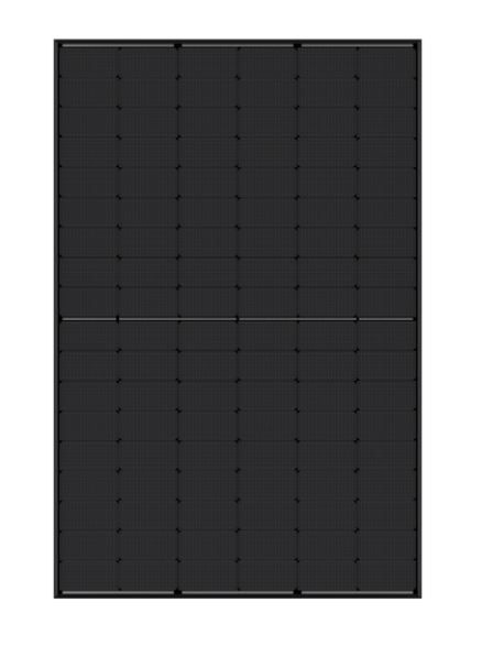 Photovoltaikmodul Jinko Tiger Neo 430Wp All Black N-Type Mono.JKM-430N-54HL4R-B Halbzelle. Full Black. 1762 x 1134 x 30 mm.