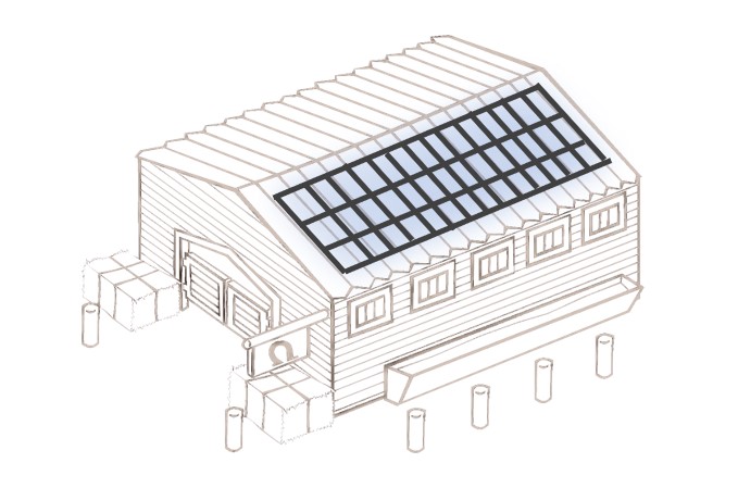 Die klassische Solaranlage auf dem Einfamilienhaus