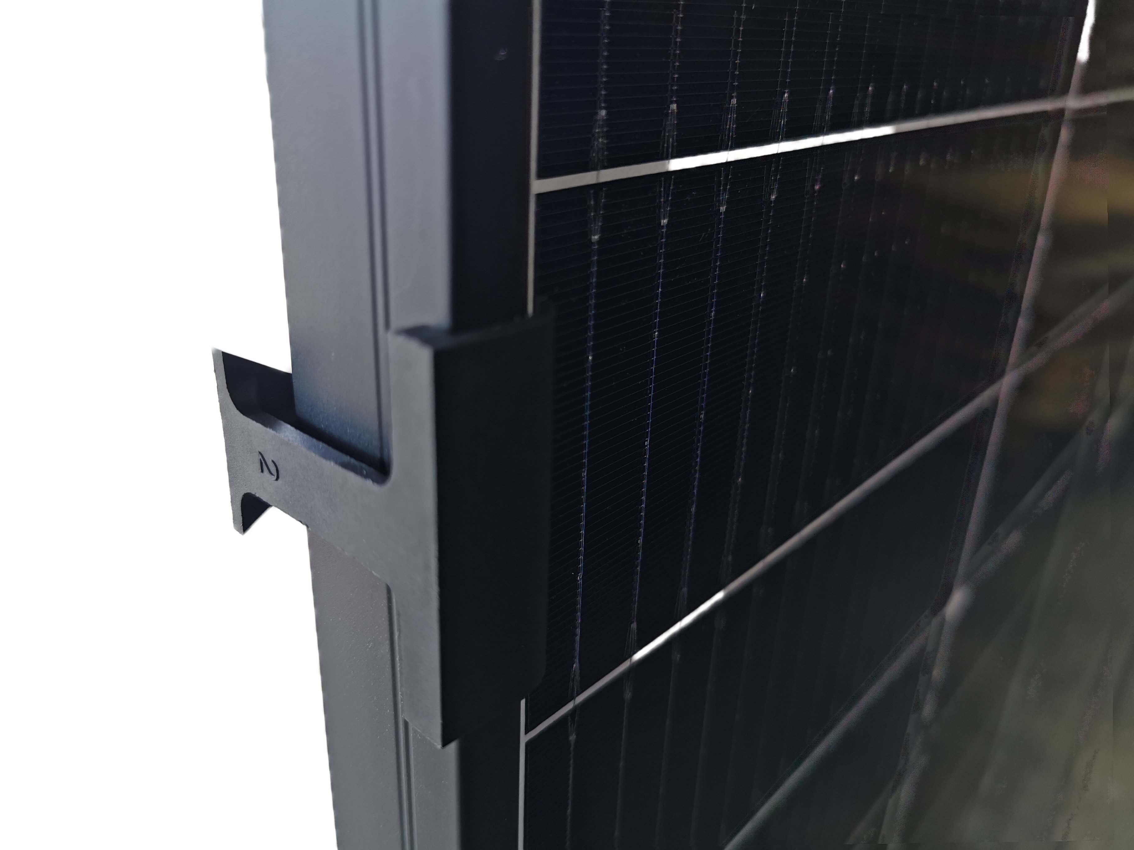 Solarmodul Clip Wasserführung / Reinigung für 30mm Rahmen