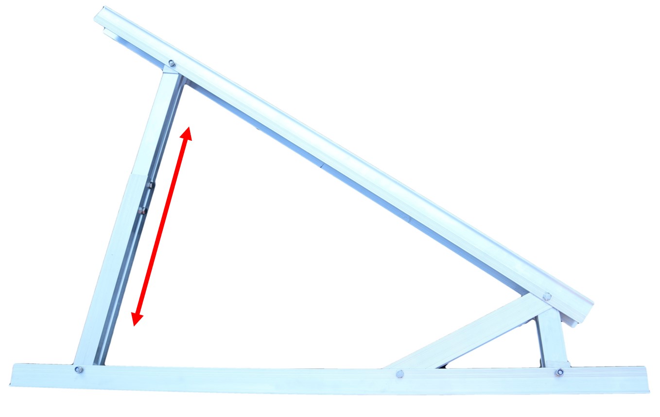 Vario Dreieck Solar Aufständerung professional 20° - 40° Hochkant waagerecht PV